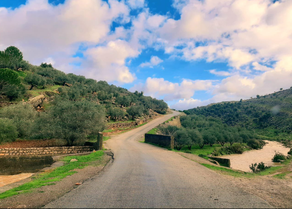 Panoramic landscape of Mimess